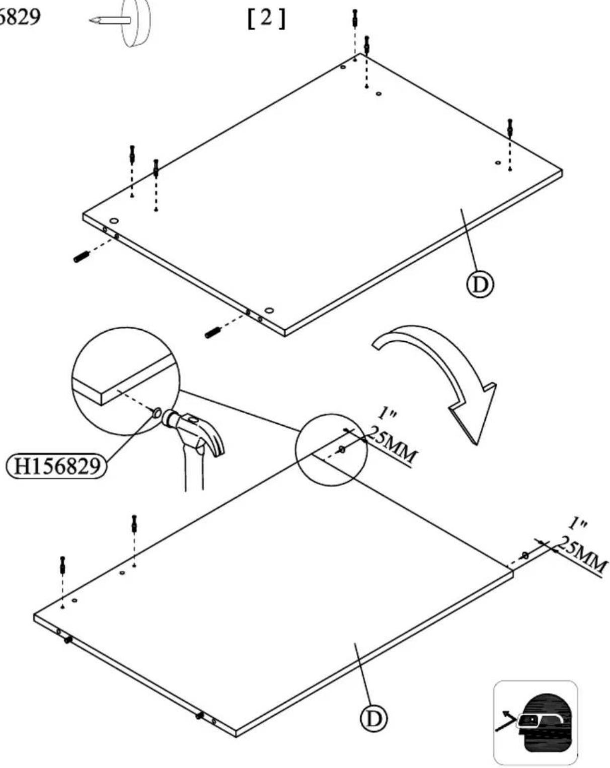 BUSH Cabot WC3143003K - STEP2 - 4