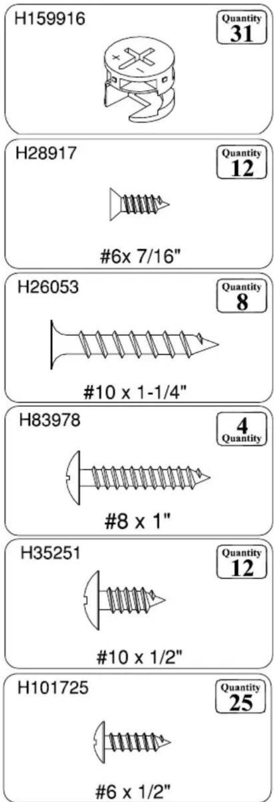 BUSH Wheaton MY72713A03 - Conseils d'assemblage: - 1