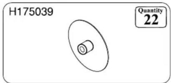 BUSH Wheaton MY72713A03 - FASTENERS - 6