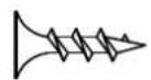 BUSH Cabot WC3189603 - 3x3/4" - 6