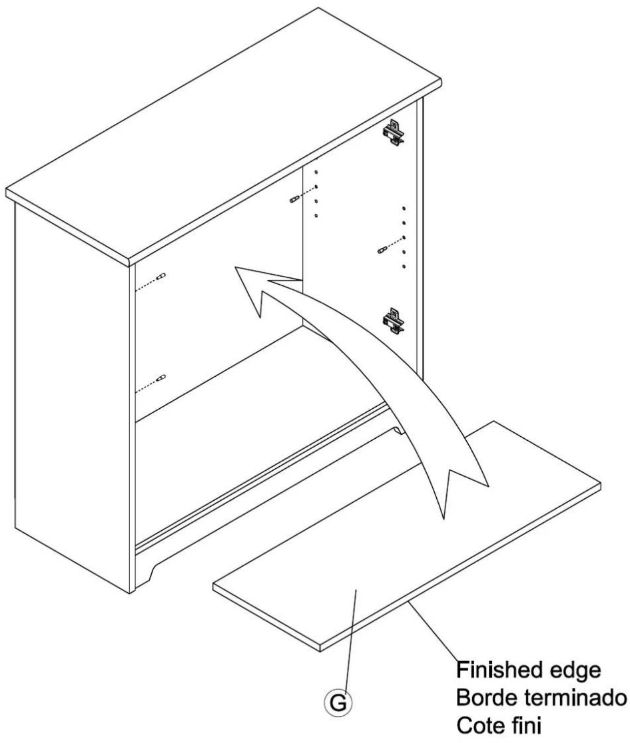BUSH Cabot WC3189603 - 3x3/4" - 5