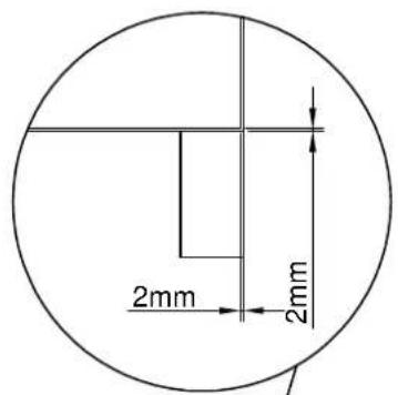 BUSH Cabot WC3189603 - 3x3/4" - 2