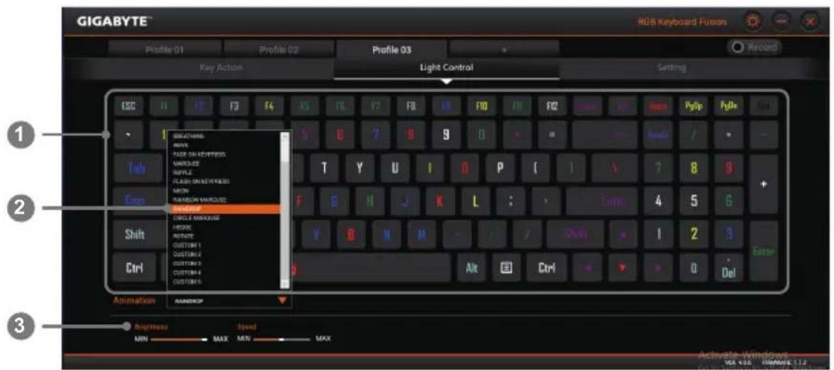 GIGABYTE Aero 15W v8 - 程式指定頁面 - 1