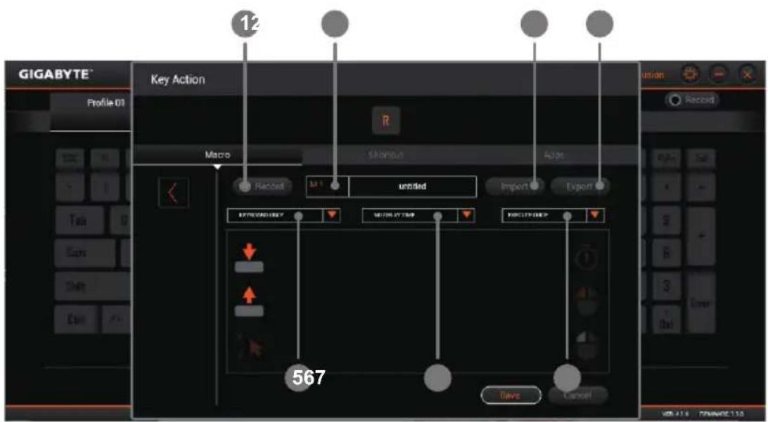 GIGABYTE Aero 15W v8 - Macro page - 1