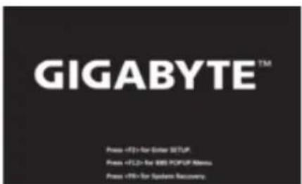 GIGABYTE Aero 15W v8 - Windows 10 リカハリガイド - 2