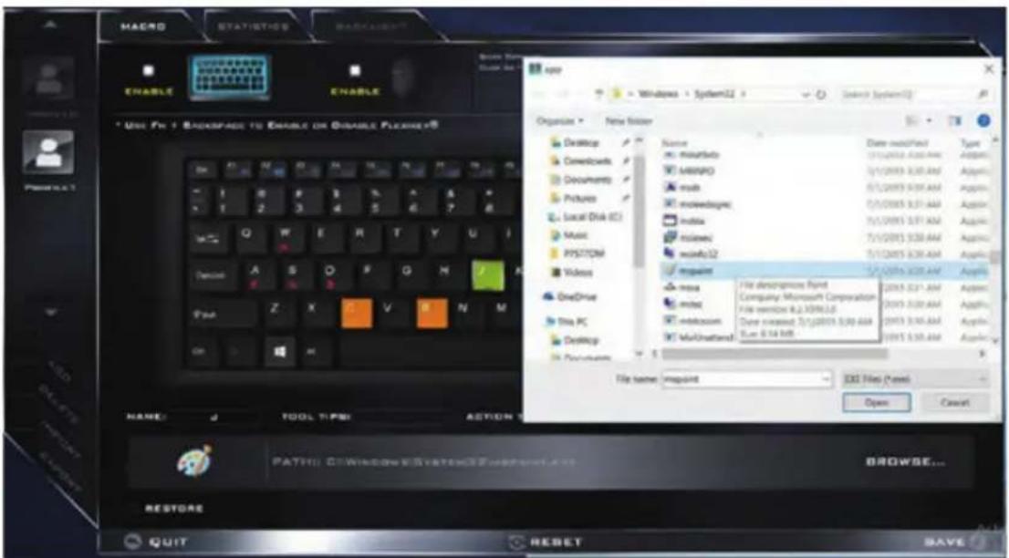 GIGABYTE Sabre 15K - 啟用應用程式: - 1
