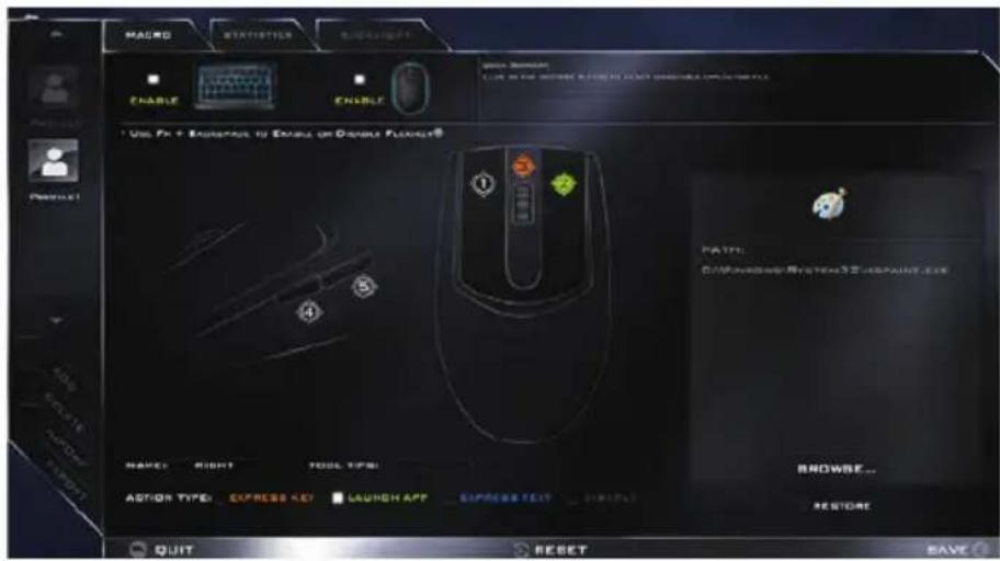 GIGABYTE Sabre 15K - Launch App: - 1