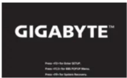 GIGABYTE Sabre 15K - Guida di Recupero per Windows 10 - 1