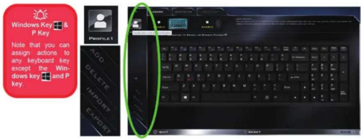 GIGABYTE Sabre 15K - Flexikey® Application - 2