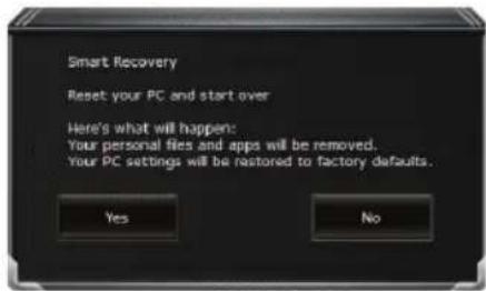 GIGABYTE Sabre 15K - GIGABYTE Smart Recovery - 1