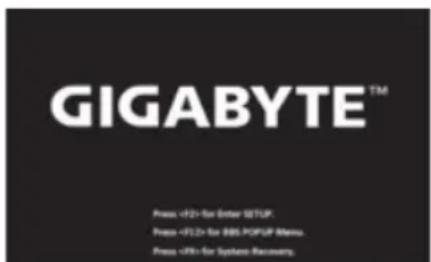 GIGABYTE Sabre 15K - Инструкция по восстановлению Windows 10 - 1
