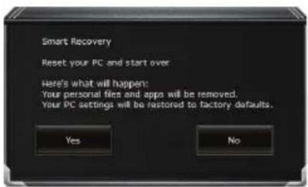 GIGABYTE Sabre 15K - GIGABYTE Smart Recovery - 1