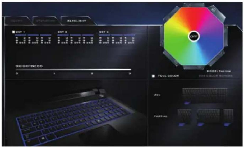GIGABYTE Sabre 15K - 鍵盤背光應用程式(給 RGB 背光鍵盤) - 1
