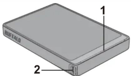 BUFFALO MiniStation HDPCF2.0U3BD - HD-PCTU2, HD-PCU2 - 1