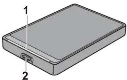 BUFFALO MiniStation HDPCF2.0U3BD - HD-PCU3 HD-PCTU3 - 1