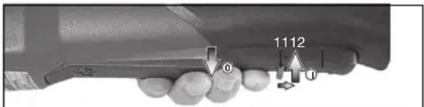 METABO WVB 18 LT BL 11115 Quick - Maskiner med vippebryter (med dødmannsfunksjon): - 1