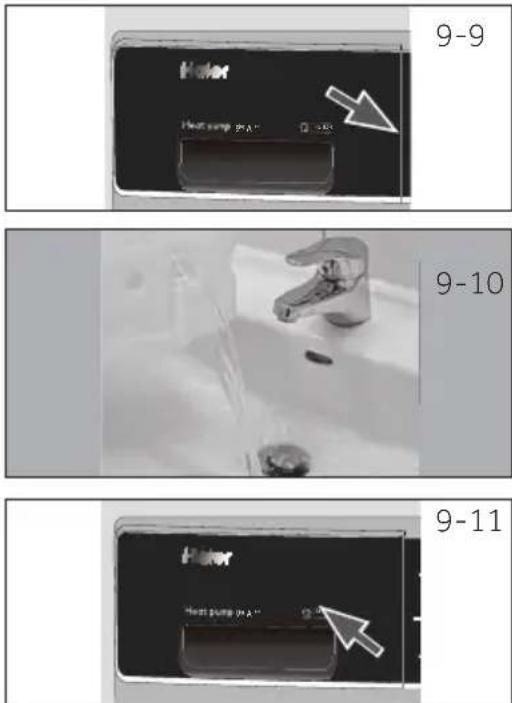 HAIER HD90A3S979 - Svuotamento del serbatoio dell'acqua - 1