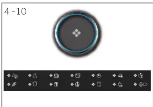 HAIER HD90A3S979 - Botón de inicio/pausa - 1