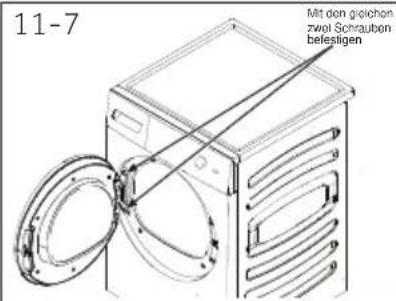HAIER HD90A3S979 - Bauen Sie die Türbaugruppe aus - 6