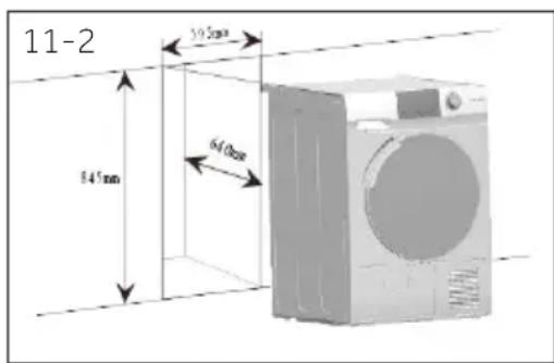 HAIER HD90A3S979 - Regolazione dei piedini - 1