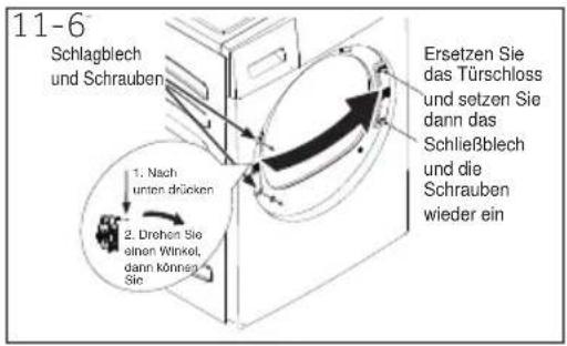 HAIER HD90A3S979 - Bauen Sie die Türbaugruppe aus - 5