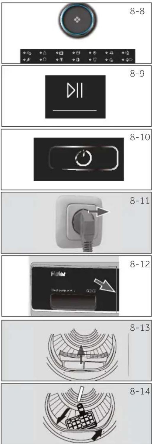 HAIER HD90A3S979 - Fin du cycle de séchage - 1
