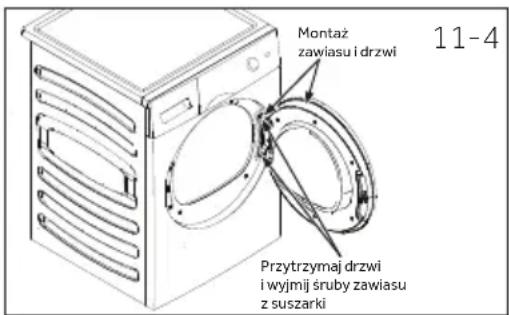 HAIER HD90A3S979 - Wyjmij drzwiczki - 1