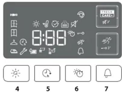 WHIRLPOOL FFT M11 9X2BXY BE - Touches options* - 2