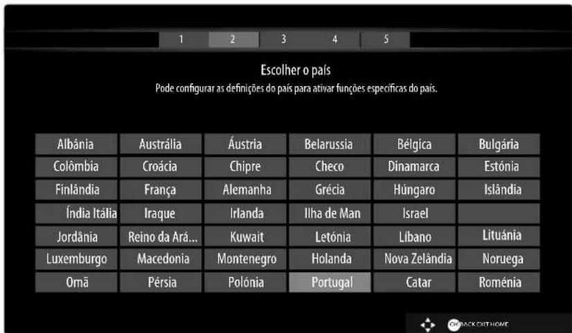 MEDION LIFE X15554 - Sintonização de��oes après a prim eira ligação - 2