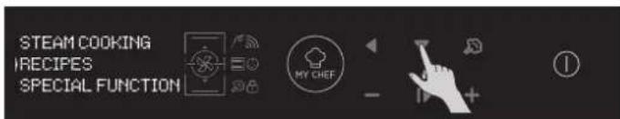 HOOVER HOVEN STEAM 700 PLUS HOZP0447BI - Operating In Recipes Mode - 1