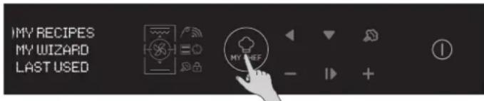 HOOVER HOVEN STEAM 700 PLUS HOZP0447BI - Betrieb im Modus My Chef - 1