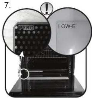 HOOVER HOVEN STEAM 700 PLUS HOZP0447BI - REMOVAL AND CLEANING OF THE GLASS DOOR - 6