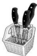 ELECTROLUX ICON EDW7505HPS - Knife Basket - 1