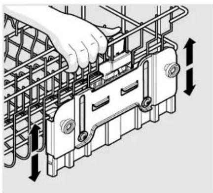 ELECTROLUX ICON EDW7505HPS - AJUSTE DE LA ALTURA DE LA CANASTILLA - 1