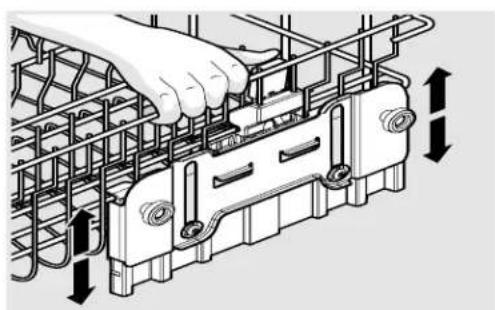 ELECTROLUX ICON EDW7505HPS - ADJUSTING RACK HEIGHT - 1