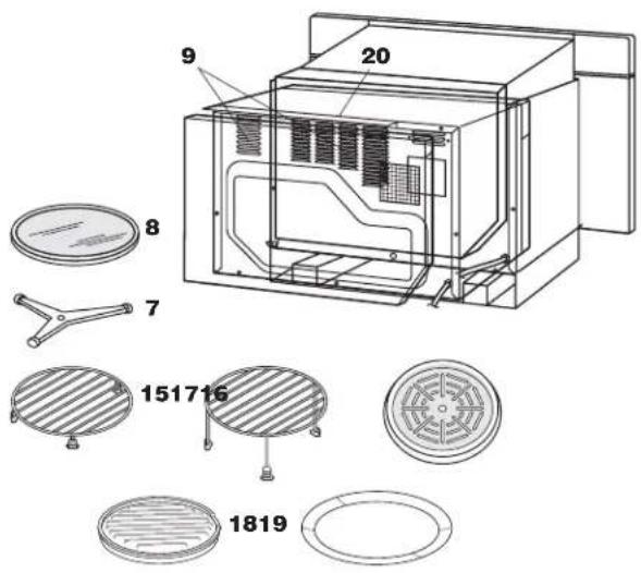 ELECTROLUX ICON E30SO75FPS - PARTIES DU FOUR - 2