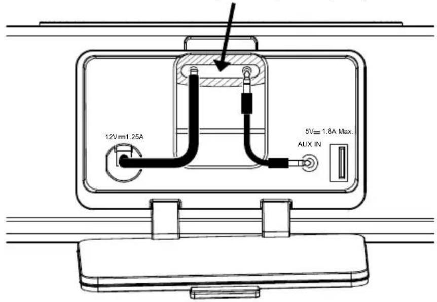 ION Tailgater Smart - Cavidad del panel trasero (ejemplo 1) - 1