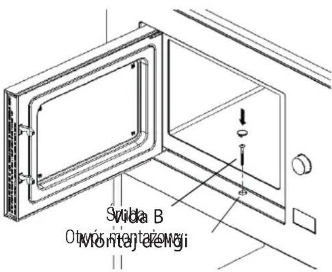 GRUNDIG GMI12311B - Mocowanie kuchenki - 1