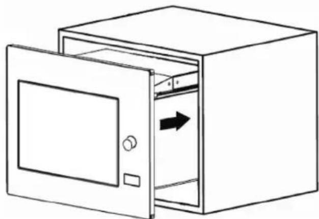 GRUNDIG GMI12311B - De oven vastzetten - 1