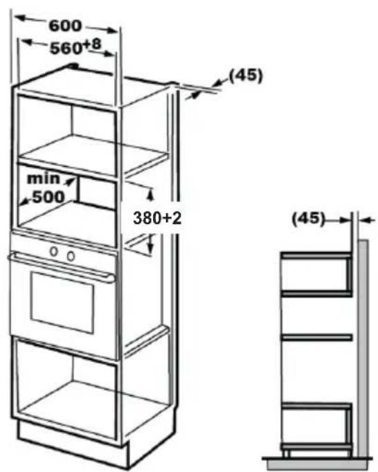 GRUNDIG GMI12311B - Niche d'encastrement - 1