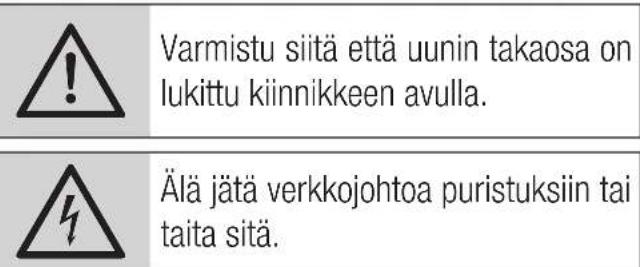 GRUNDIG GMI12311B - Mikroaaltounin kiinnittäminen - 1