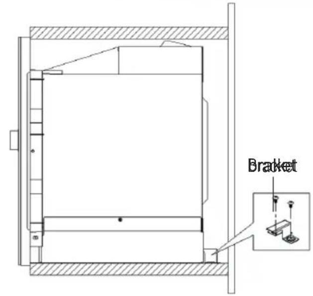 GRUNDIG GMI12311B - Fixing the oven - 4