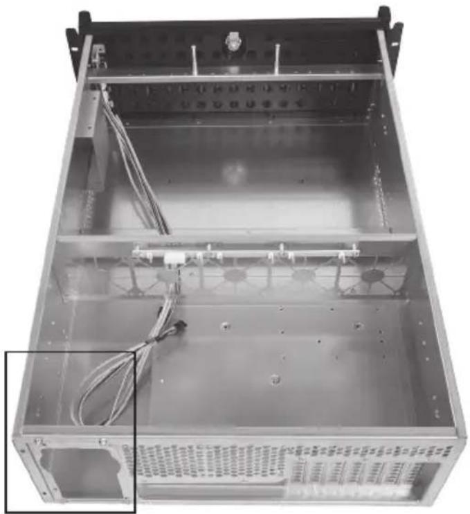 Rosewill RSVL4000B - Install the Power Supply - 1