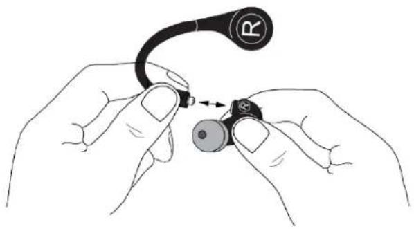 SHURE True Wireless Secure Fit Adapter - Adaptateurs détachables - 1