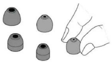 SHURE True Wireless Secure Fit Adapter - Ajuster - 1