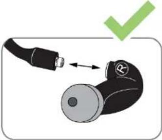 SHURE True Wireless Secure Fit Adapter - Adaptateurs détachables - 5