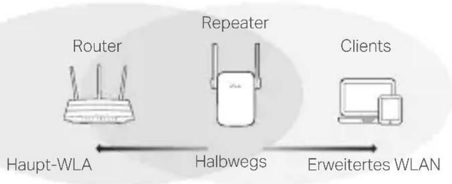 TP-LINK RE230 - Platzieren - 1