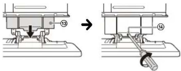 SONY XAVAX8150 - Attaching the display to the unit - 3