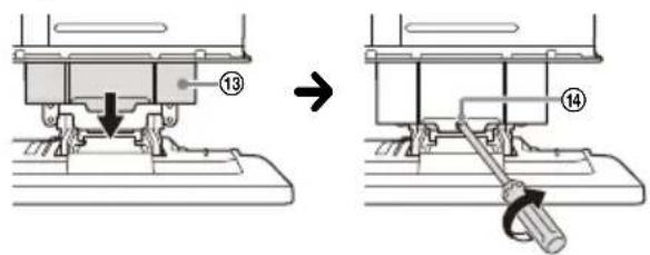 SONY XAVAX8150 - ⑦ Organisera USB-kabeln - 4