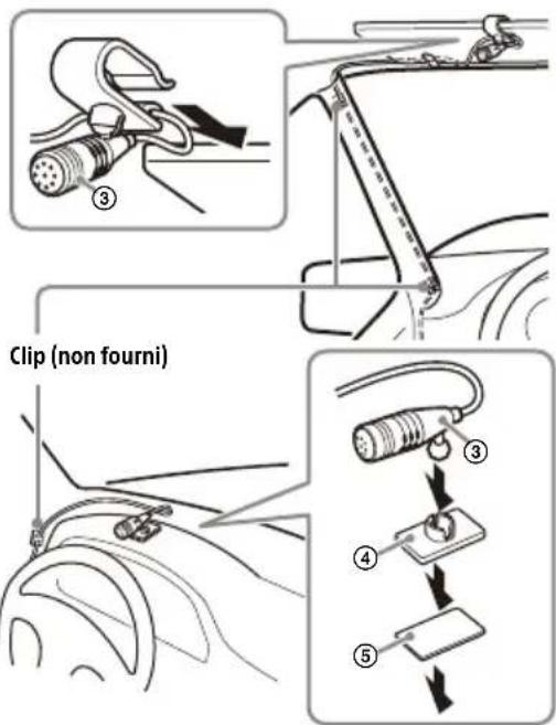 SONY XAVAX8150 - Installation du micro - 1